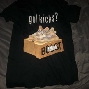 Adult small Yeezy kicks T-shirt